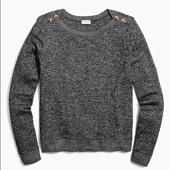 Button-shoulder top in signature cozy yarn - Picture 1 of 4